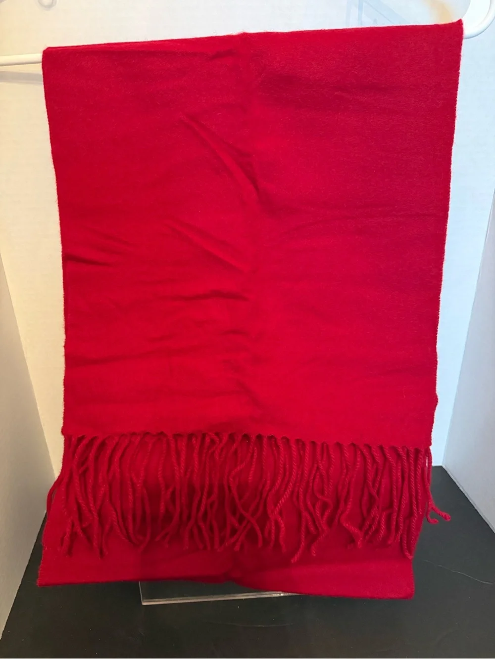 Enzo Mantovani Cashmere Blend Scarf- Red NWT